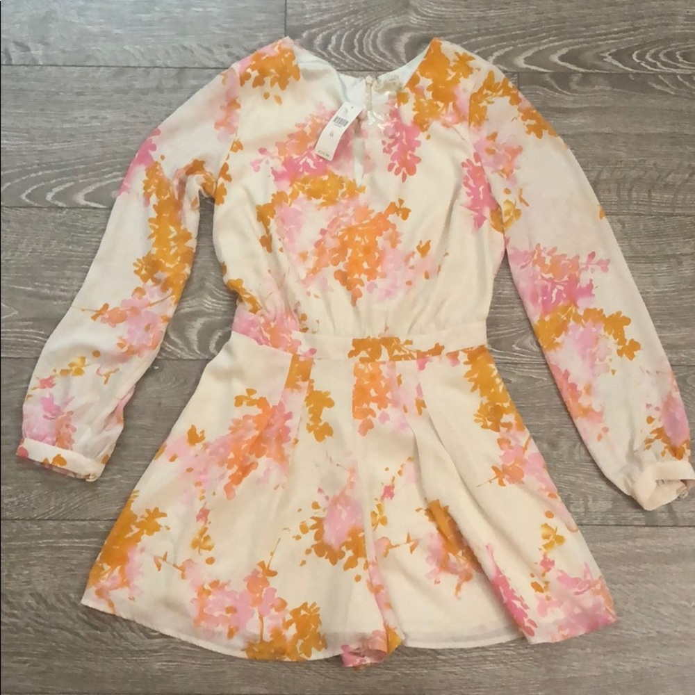 Anthropologie/ Paper Crown Romper NWT NEVER WORN